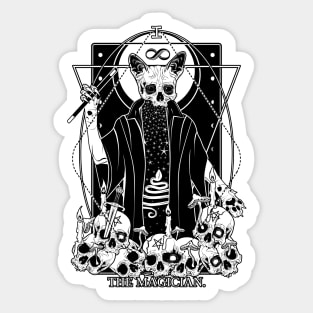 The Magician tarot card Sticker